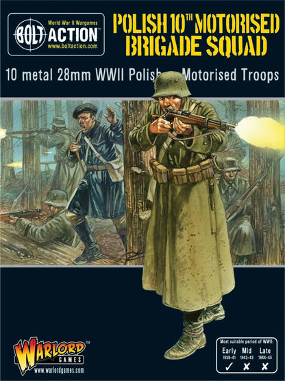Polish 10th Motorised Brigade Squad-Warlord Games-Radaddel