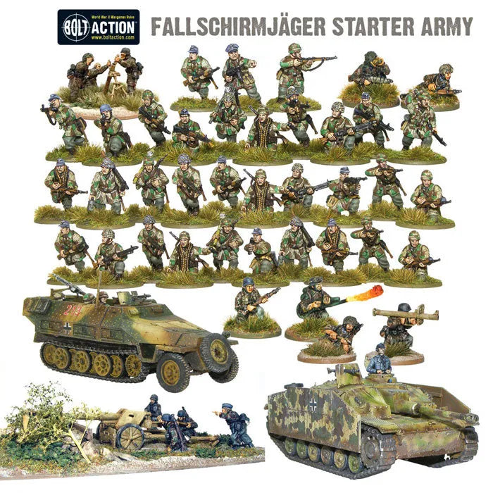 Fallschirmjäger Starter Army-Warlord Games-Radaddel