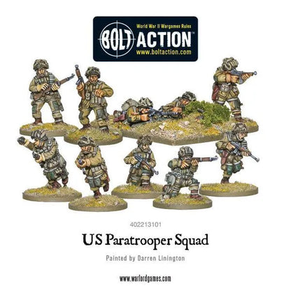 US Paratrooper Squad-Warlord Games-Radaddel