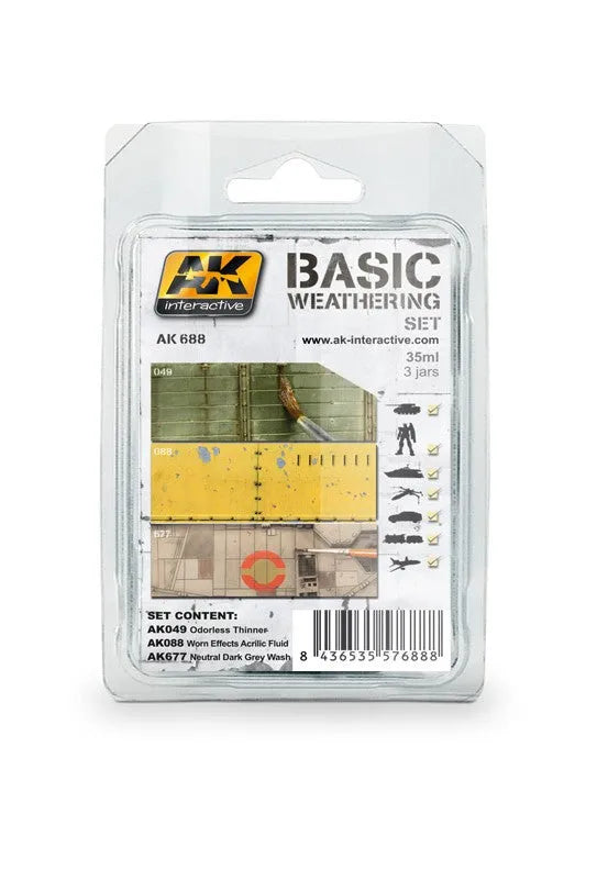 Basic Weathering Set-AK-Interactive-Radaddel