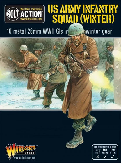 US Army Infantry Squad in Winter Clothing-Warlord Games-Radaddel