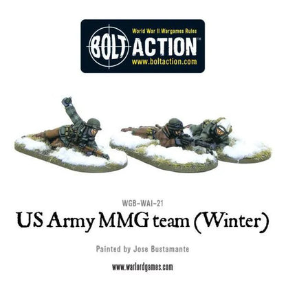 US Army MMG Team (Winter)-Warlord Games-Radaddel