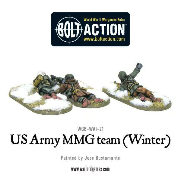 US Army MMG Team (Winter)-Warlord Games-Radaddel