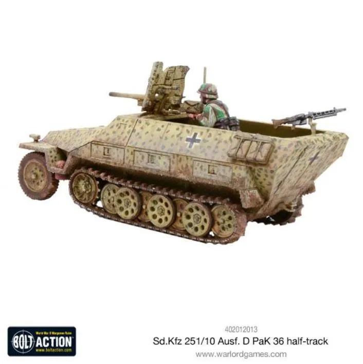 Sd.Kfz 251/10 ausf D (36mm Pak) Half Track-Warlord Games-Radaddel