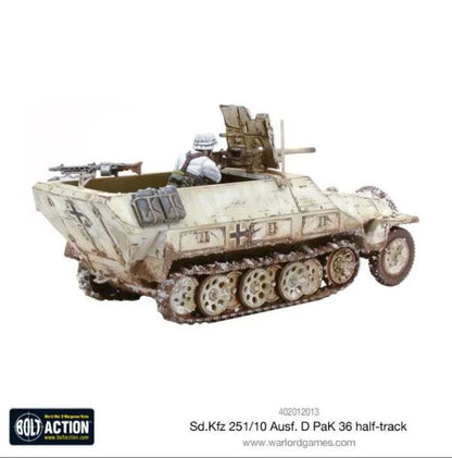 Sd.Kfz 251/10 ausf D (36mm Pak) Half Track-Warlord Games-Radaddel