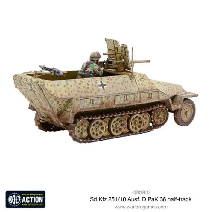 Sd.Kfz 251/10 ausf D (36mm Pak) Half Track-Warlord Games-Radaddel