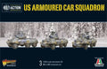 US Armoured Car Squadron (M8/M20 Greyhound Scout Cars)-Warlord Games-Radaddel