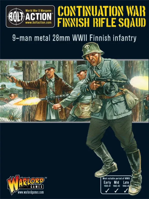 Finnish Infantry Squad-Warlord Games-Radaddel
