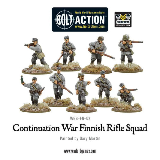 Finnish Infantry Squad-Warlord Games-Radaddel