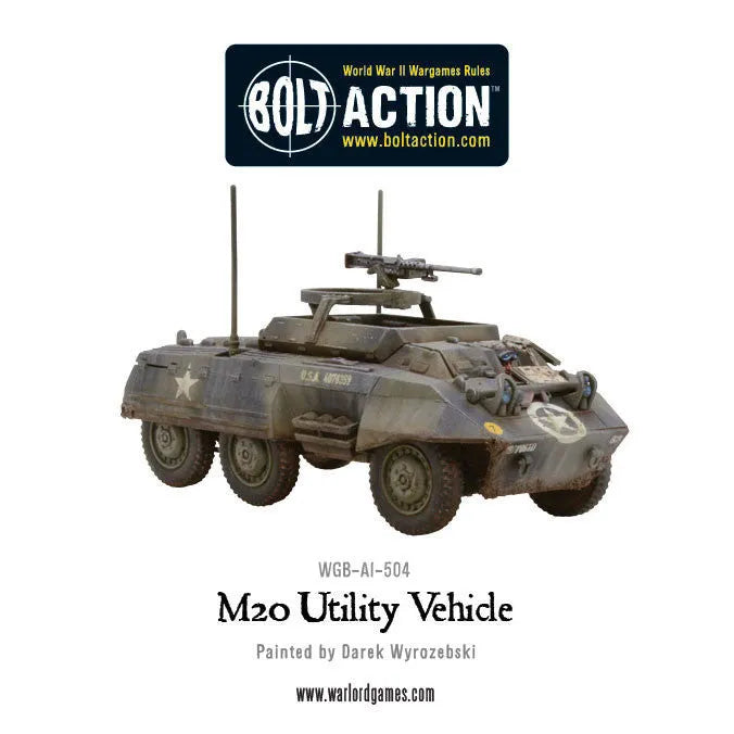 M8/M20 Greyhound Scout Car-Warlord Games-Radaddel