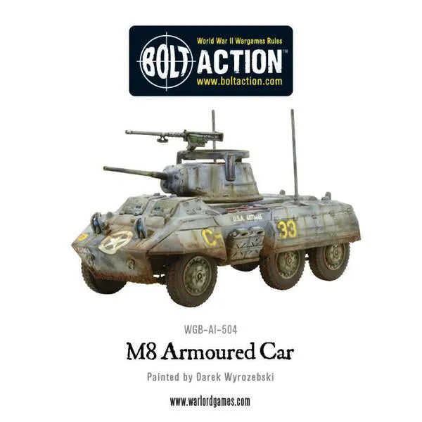 M8/M20 Greyhound Scout Car-Warlord Games-Radaddel
