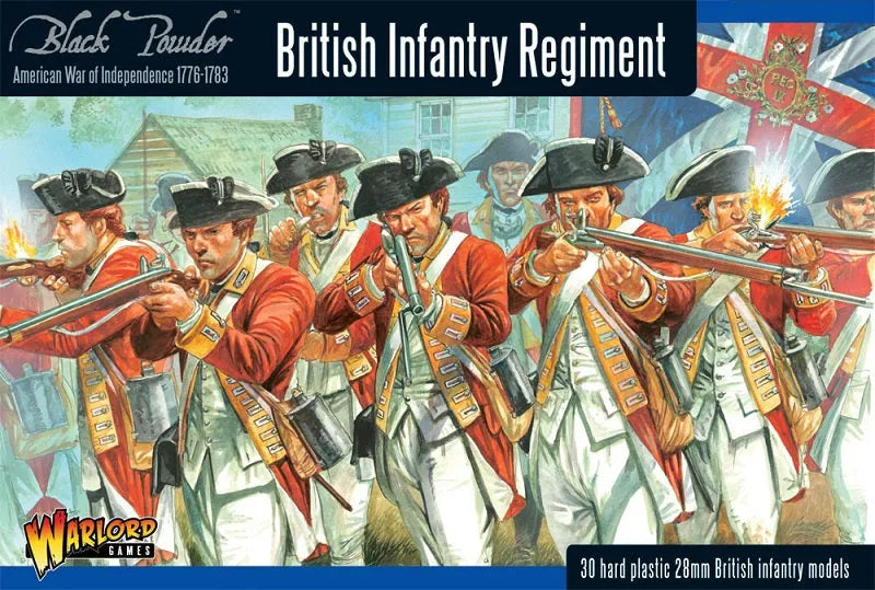 British Infantry Regiment (Plastic Box)-Warlord Games-Radaddel
