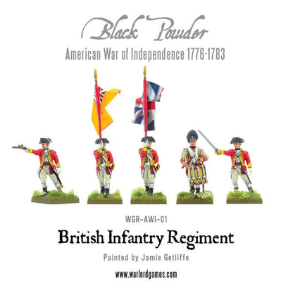 British Infantry Regiment (Plastic Box)-Warlord Games-Radaddel