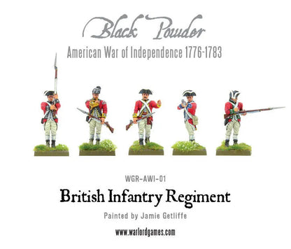 British Infantry Regiment (Plastic Box)-Warlord Games-Radaddel