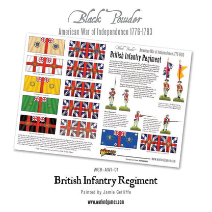 British Infantry Regiment (Plastic Box)-Warlord Games-Radaddel