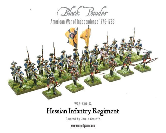Hessian Regiment (Plastic Box)-Warlord Games-Radaddel