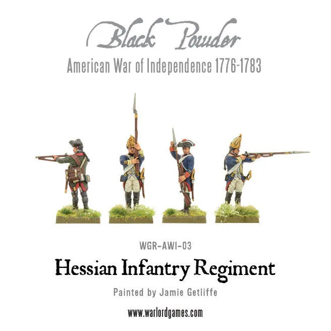 Hessian Regiment (Plastic Box)-Warlord Games-Radaddel