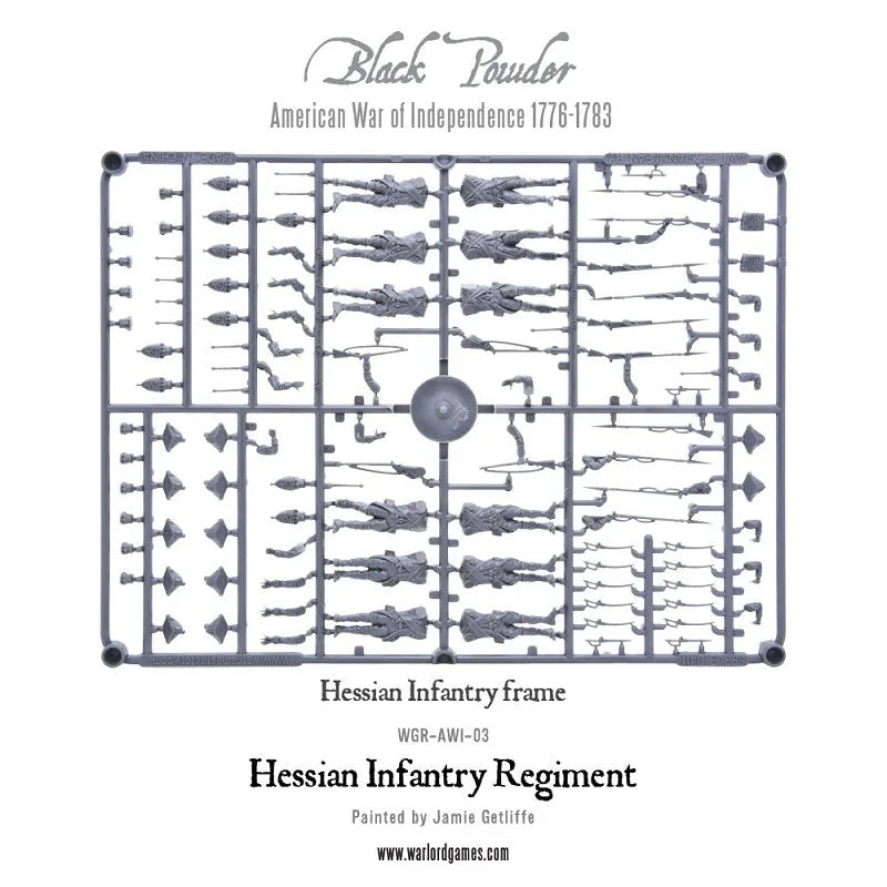 Hessian Regiment (Plastic Box)-Warlord Games-Radaddel