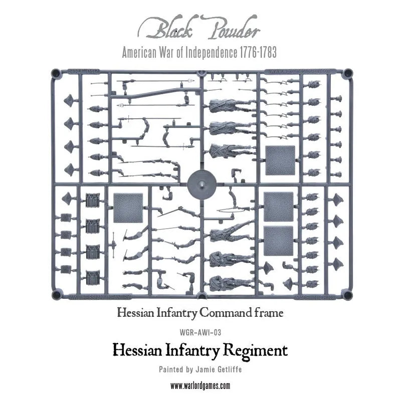 Hessian Regiment (Plastic Box)-Warlord Games-Radaddel