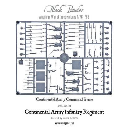 Continental Infantry Regiment (Plastic Box)-Warlord Games-Radaddel