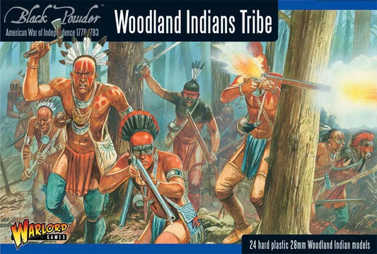 Woodland Indians (Plastic Box)-Warlord Games-Radaddel