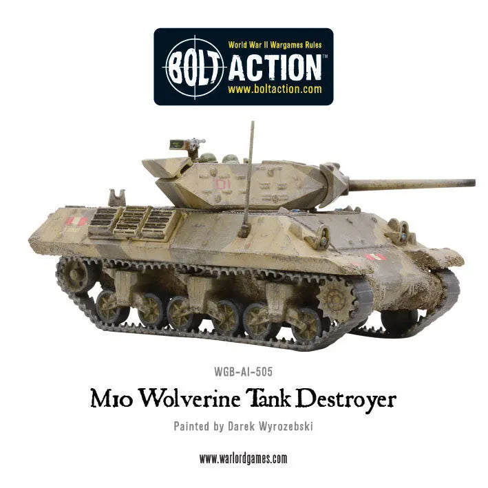 M10 Tank Destroyer/ Wolverine-Warlord Games-Radaddel