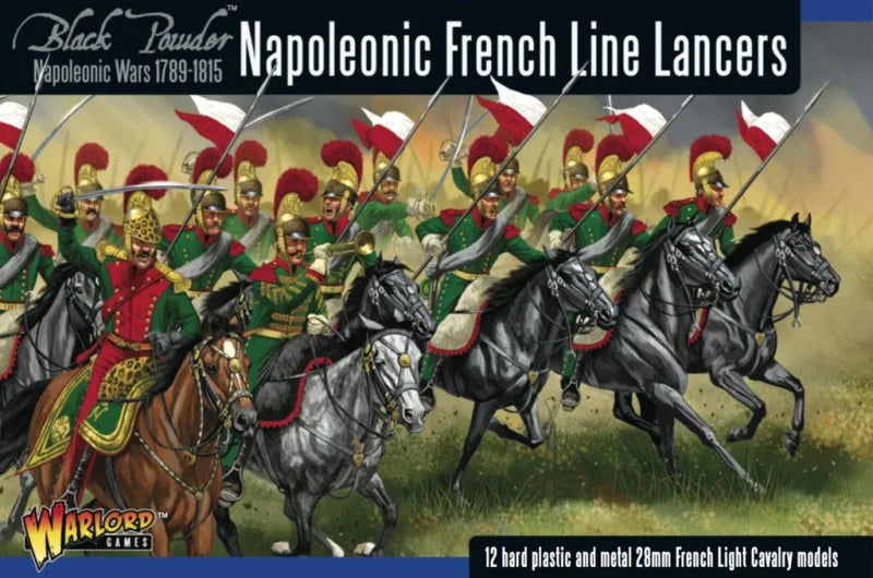 Napoleonic French Line Lancers-Warlord Games-Radaddel