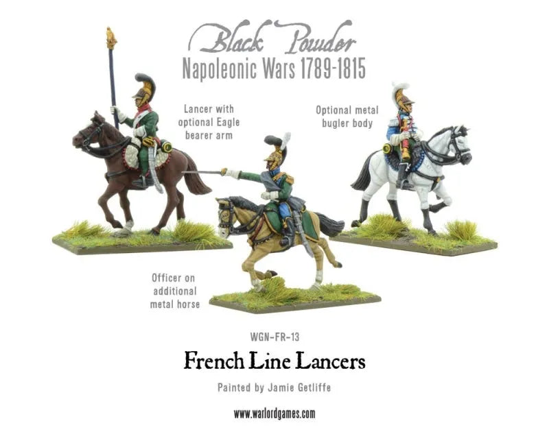 Napoleonic French Line Lancers-Warlord Games-Radaddel