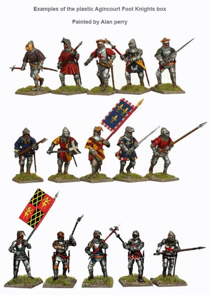 Agincourt Foot Knights 1415-1429-Perry Miniatures-Radaddel