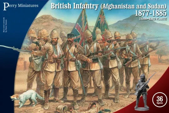 British Infantry (Afghanistan and Sudan) 1877-1885-Perry Miniatures-Radaddel