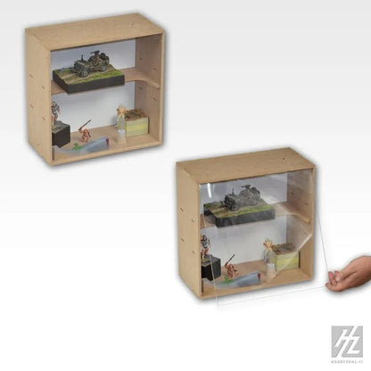 Vitrine für Miniaturen (groß) - OM10-HobbyZone-Radaddel