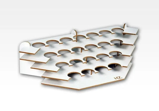 Farbhalter, Ecke (klein, Ø 26 mm) - S1ns-HobbyZone-Radaddel