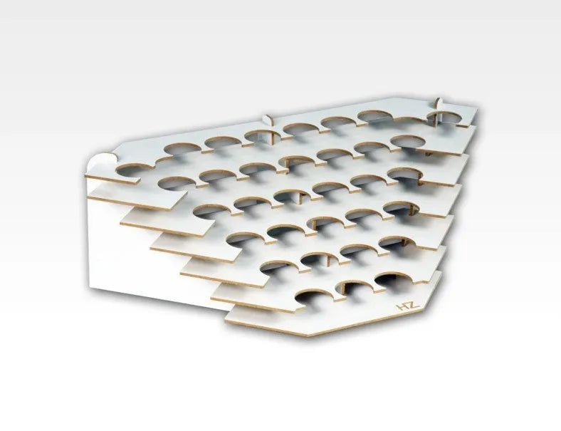 Farbhalter, Ecke (groß, Ø 36 mm) - S2nb-HobbyZone-Radaddel