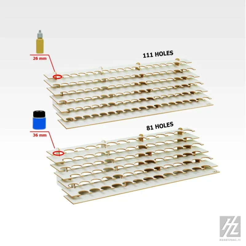 Farbhalter (groß, Ø 36 mm) - s2b-HobbyZone-Radaddel