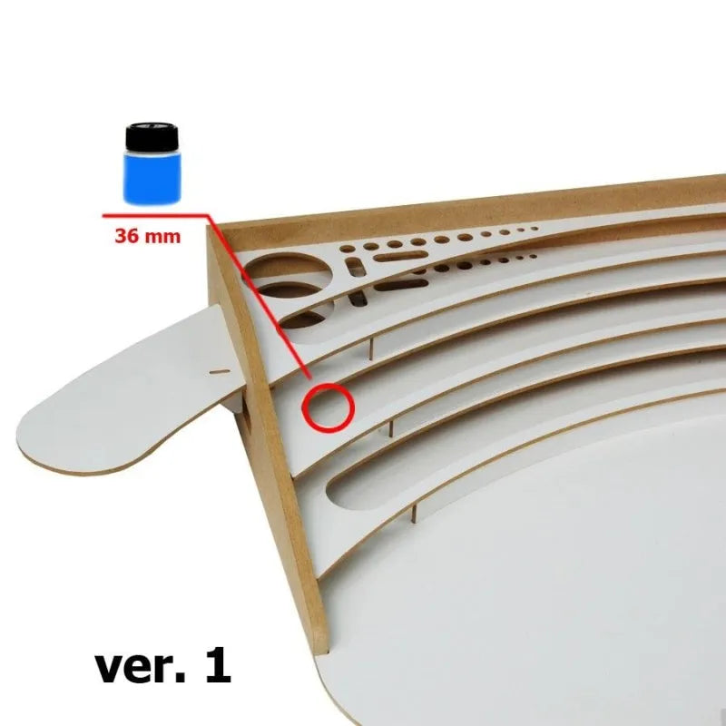 Profi-Paintstation (Ø 36 mm) - sdm3b-HobbyZone-Radaddel