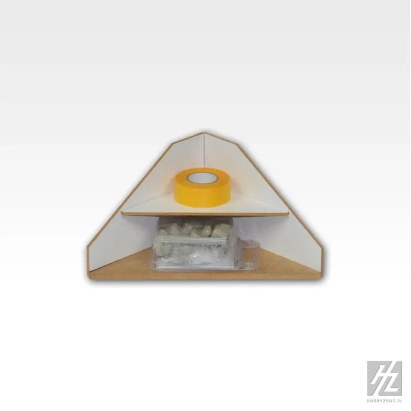 Regalmodul 4 - Ecke, Abschlussstück - OM12-HobbyZone-Radaddel