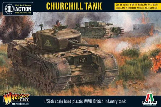 Churchill Infantry Tank-Warlord Games-Radaddel