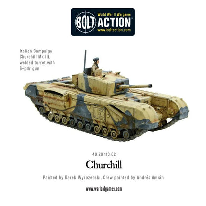 Churchill Infantry Tank-Warlord Games-Radaddel