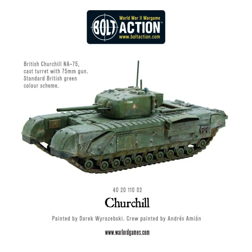 Churchill Infantry Tank-Warlord Games-Radaddel