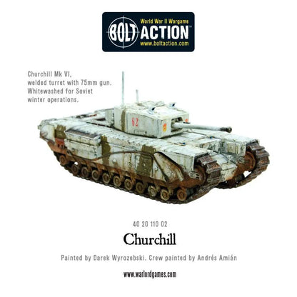 Churchill Infantry Tank-Warlord Games-Radaddel