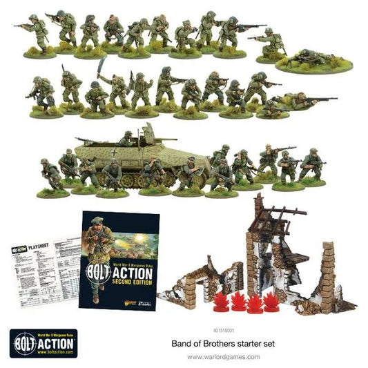Band of Brothers Bolt Action Starter Set 2. Edition engl.-Warlord Games-Radaddel