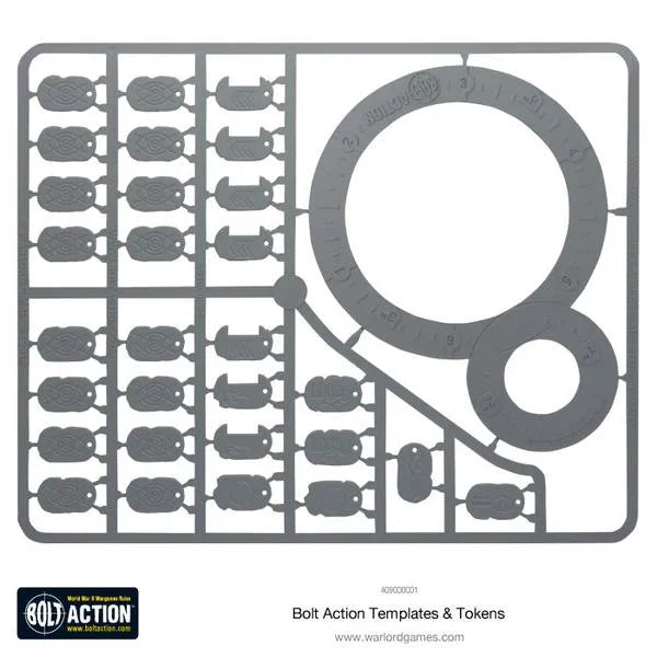 Bolt Action Schablonen-Warlord Games-Radaddel