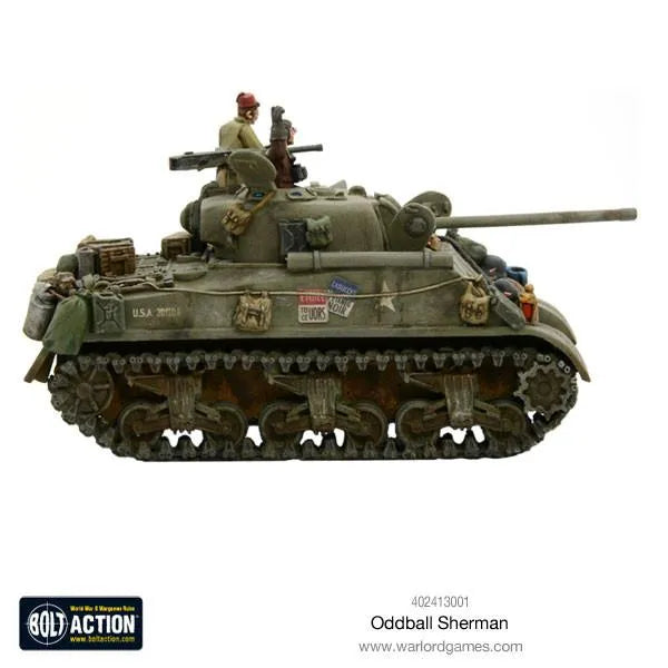 Oddball Sherman-Warlord Games-Radaddel