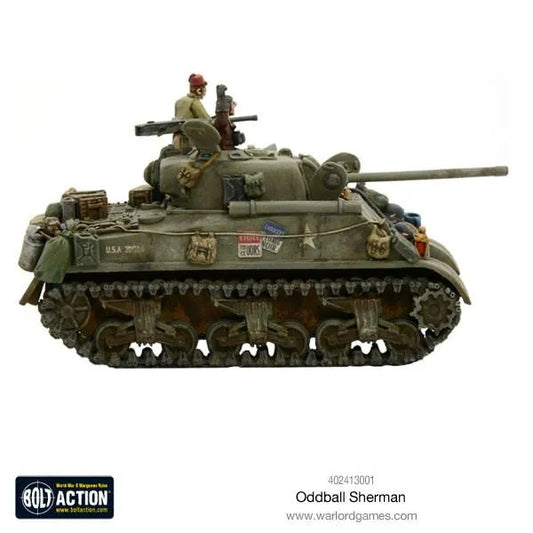 Oddball Sherman-Warlord Games-Radaddel
