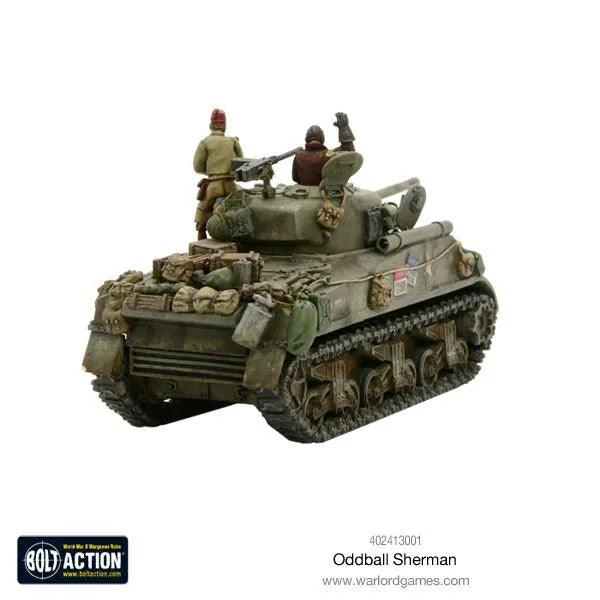 Oddball Sherman-Warlord Games-Radaddel