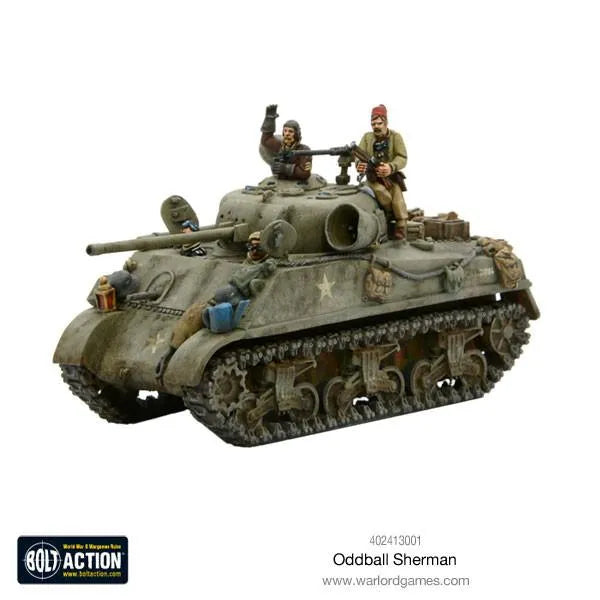 Oddball Sherman-Warlord Games-Radaddel