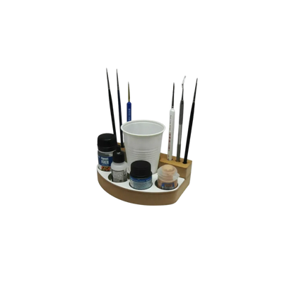 Pinsel- und Farbhalter - Mini - sm1-HobbyZone-Radaddel