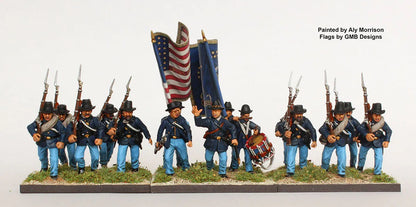 American Civil War Union Infantry 1861-65-Perry Miniatures-Radaddel