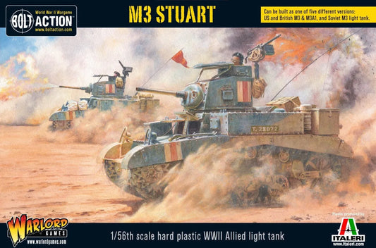 M3 Stuart-Warlord Games-Radaddel