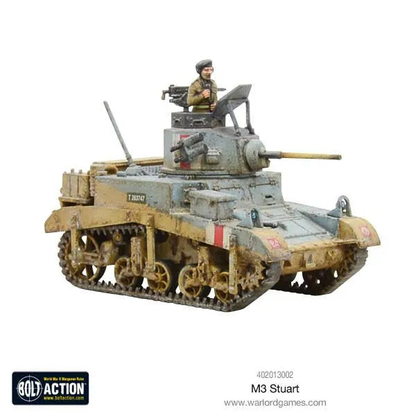 M3 Stuart-Warlord Games-Radaddel